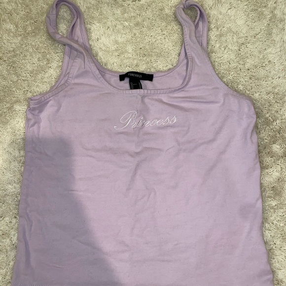 Purple Forever 21 Shirt - Picture 1 of 4